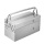 Stainless steel vehicle mounted industrial folding toolbox
