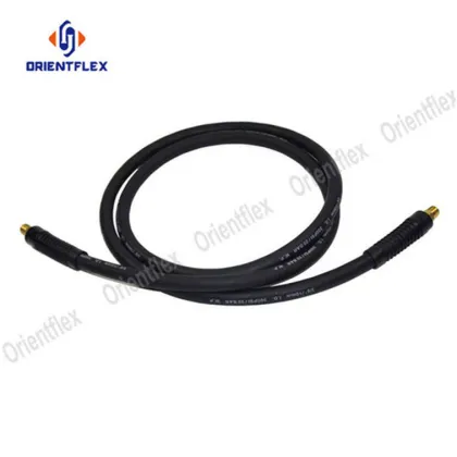 Smooth oil resistan red air line compressor hose
