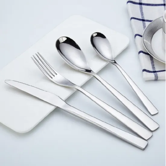 New Design Wedding Silver Cutlery