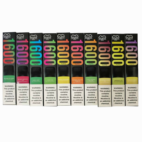 Flavors Puff xxl 1600 Puffs disposable Vape Pen