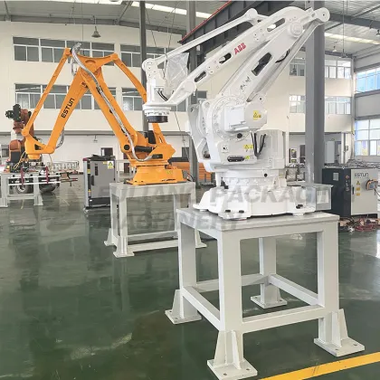 ABB Estun Automatic Robot Palletizer for 20kg/25kg Bag Packaging Line