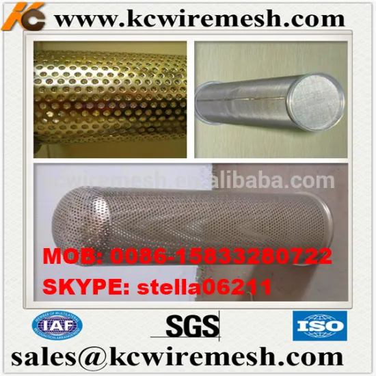 Manufacture !!!!!!!!! KangChen perforated screen filter pipe for oilfield