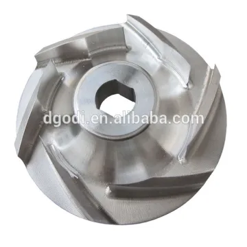 China precision hardware factory custom submersible pump impeller price