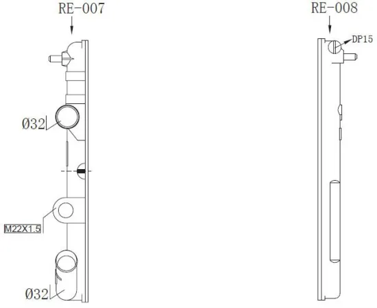 Auto Radiator Plastic Tank For Master ,auto parts