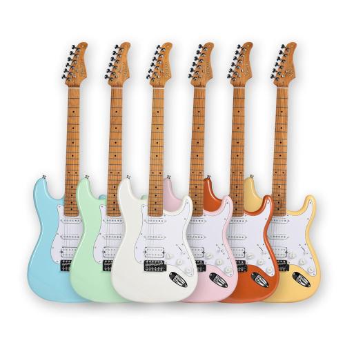 5th Alnico SSH macaron color electric guitar