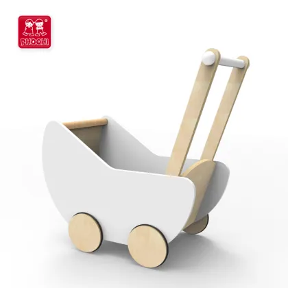 American Girl Doll Pretend Playset: Wooden Pushchair Toy for Kids