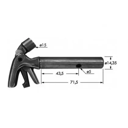 High-Quality Baler Accessories - CLAAS 65 650 Large Needle Rack