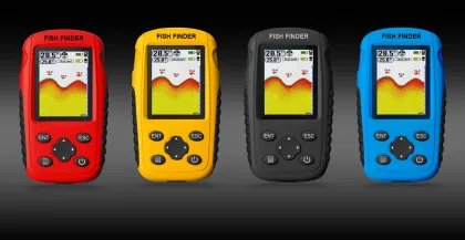 Colorful Screen Wireless Outdoor Fishing Sonar Fish Finder