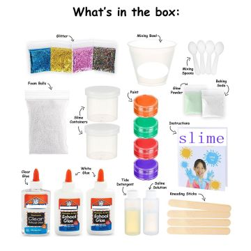 Yuyao DN Scientific - DIY Slime Making Kit για παιδιά - μη τοξικό κατασκευαστή λάσπης
