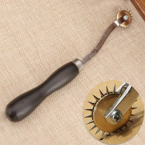 New 4mm Overstitch Stitch Spacing Paper Craft Roulette Wheel Leather