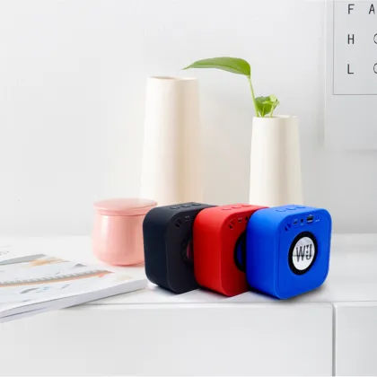Innovative Aluminum Bluetooth Speaker Quadrate Mini Speaker by Music