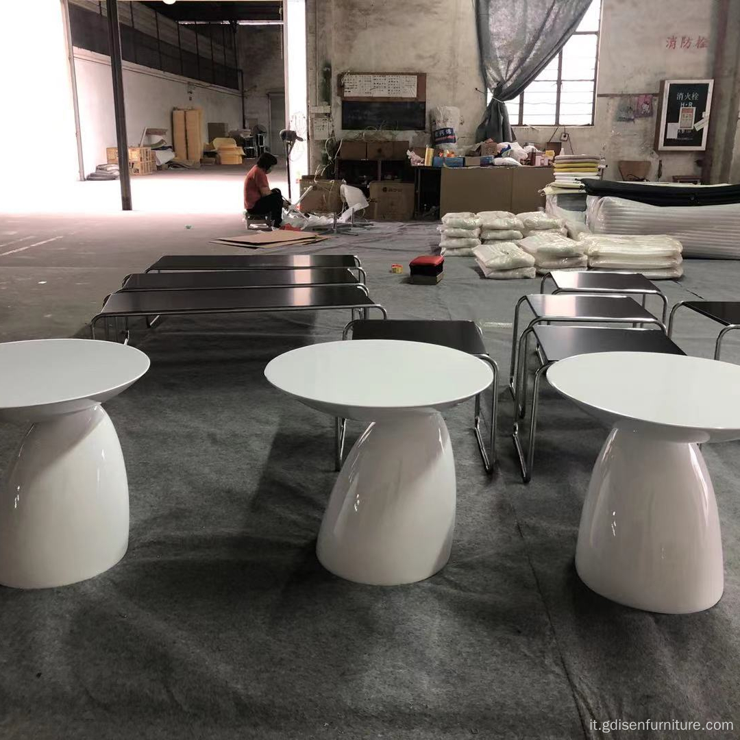 Tavolo in fibra di vetro di design moern per mobili per soggiorno