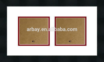 Wholesale Pre-cut acid free suede mat board for picture frame