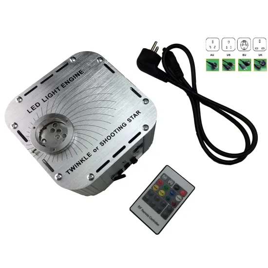 32W RGB LED Light Engine: Creating Mesmerizing Sparkle and Meteor Effects for Your Home Theater with Shooting Stars and Twinkling Fiber Optic Stars