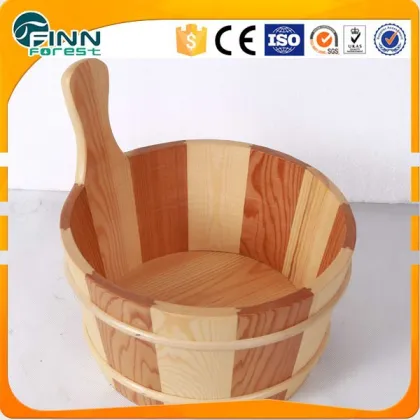 Factory sales outdoor wooden sauna barrel 4L,6L,7L pine and cedar barrel sauna