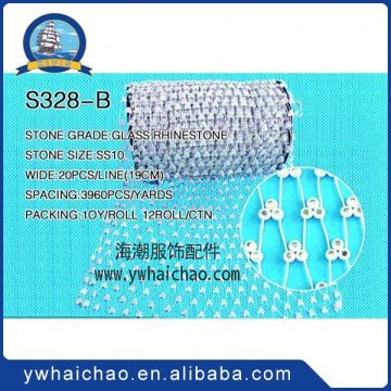 HOT SALE excellent quality pearl and rhinestone trimmings from China