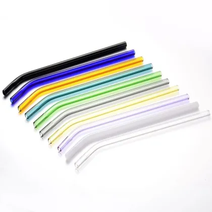 Eco Friendly Borosilicate Glass Straws Drinking Straw