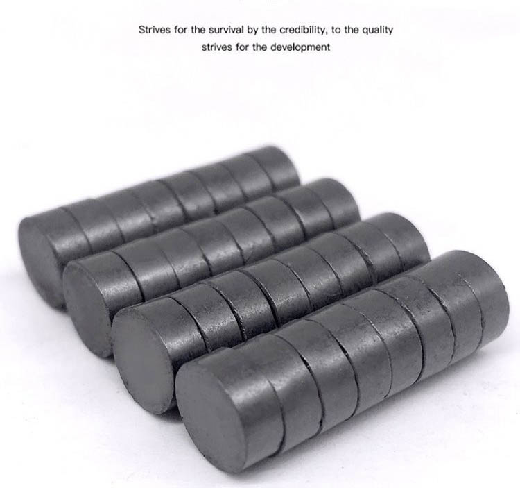 6mmx3mm thick Ceramic Ferrite Magnet Round