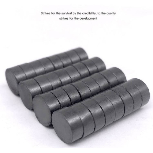 6mmx3mm thick Ceramic Ferrite Magnet Round