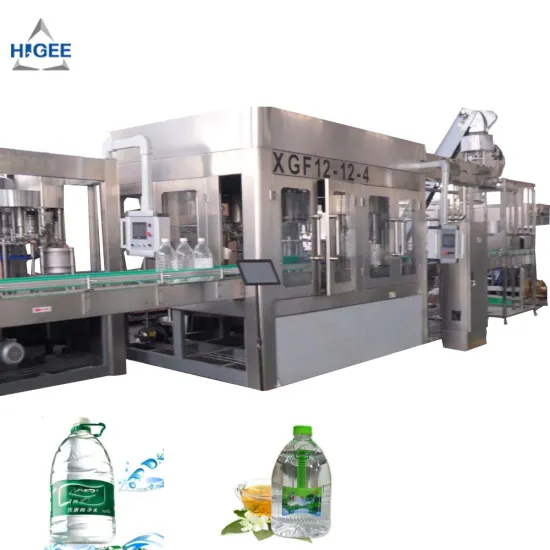 Automatic 6L Water Rinsing Filling Capping Machine Price