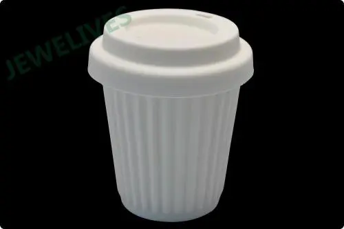 Fda Silicone Coffee Mug With Cover 