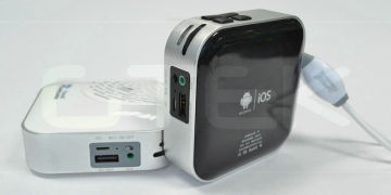 Audio Wireless Bluetooth Stereo Speakers Power Bank For Iphone 5 / Samsung