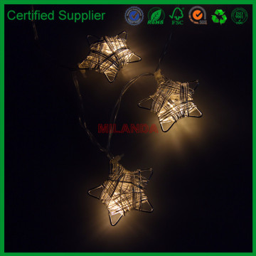led christmas star string lights (M-10193)