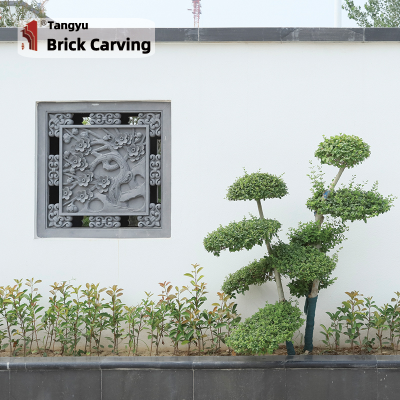 Plum Blossom Window Courtyard Wall