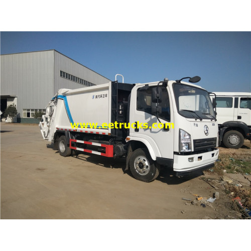 Caminhões de lixo de compressão SHACMAN 10m3
