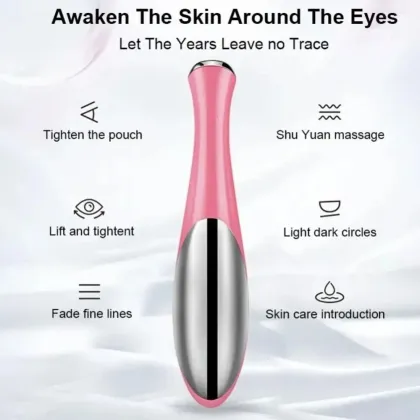 Face Care Devices Mini Eye Massager Micro Current Wrinkle Removal Antiaging Vibrating Magic Stick Skin Beauty
