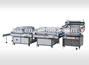 3/4 automatic screen printing machine