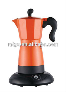 2014 newest !!! ,low wattage orange colored coffee maker electrical coffee maker