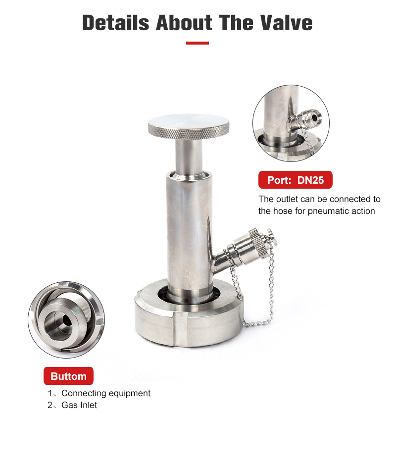 Stainless Steel 304 Beer Sampling Valve