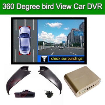 360 degree Surround view Car DVR with Intelligent parking assist system