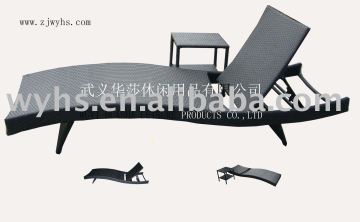 Rattan lounge/ Aluminum rattan furniture