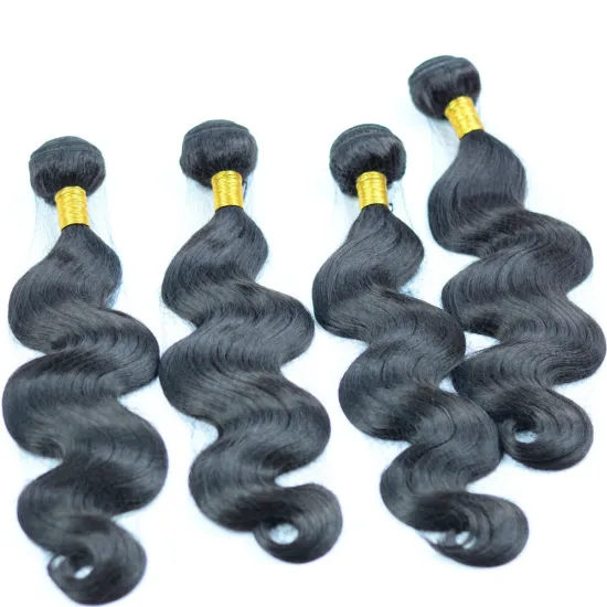Factory Direct Whole Sale Synthetic Hair Extension Bundles Body Wave