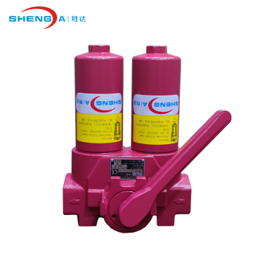 Double Tube Stainless Steel Hydraulic High Pressure Filter