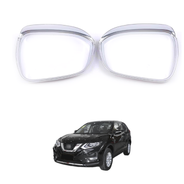 2022 Nissan X-Trail ABS Carbon Faser Chrom Rückspiegelregen Regen Brauendekoration