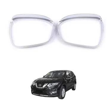 2022 Nissan X-Trail ABS Carbon Fiber Chrome Rearview Mirror Rain Eyebrow Decoration