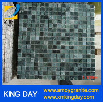 Beautiful green marble mosaic (Factory Directly)