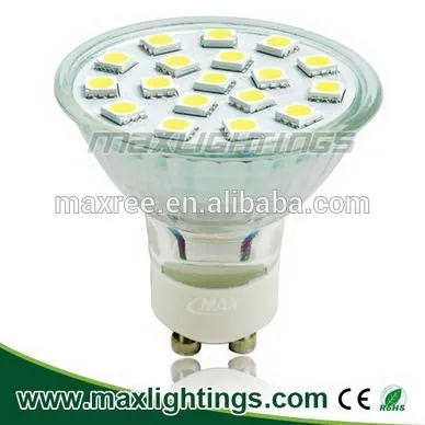 Hot products for 2015 ! super bright lamp GLASS led spotlights bulb GU10 led downlight with over-voltage protection
