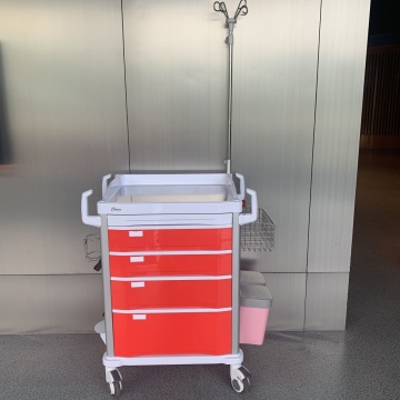 Chariot d&#39;urgence de l&#39;hôpital de Tianao Crash Cart