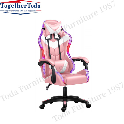 Cheap Silla Gamers Chair Luxury High Back Computer Leather Gaming Chair Supplier