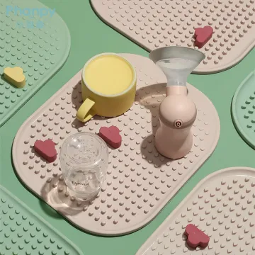 Clouds Decoration Baby Drain Pad Bottle Drying Mat