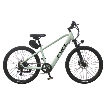 सर्वश्रेष्ठ गुणवत्ता EBIKE: 27.5 इंच 250W 36V इलेक्ट्रिक बाइक मिश्र धातु फ्रेम, स्टील कांटा, MTB डिस्क ब्रेक, निलंबन कांटा और 7 स्पीड गियर सिस्टम के साथ