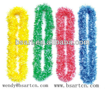 Newly party decoration plastic flower lei party decoration