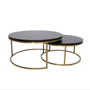 Petite table basse en marbre de style européen