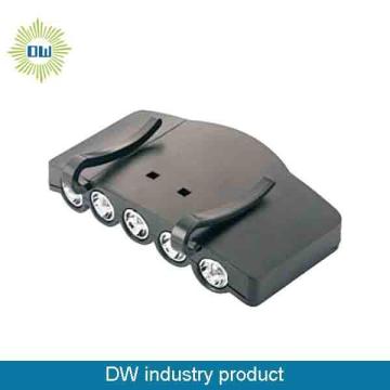 Plastik panas 5 Hat klip lampu LED