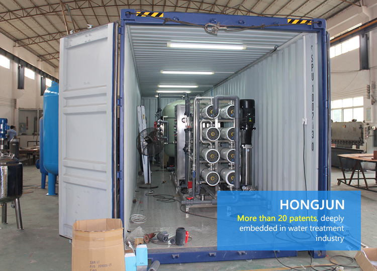 mobile drinking water supply system