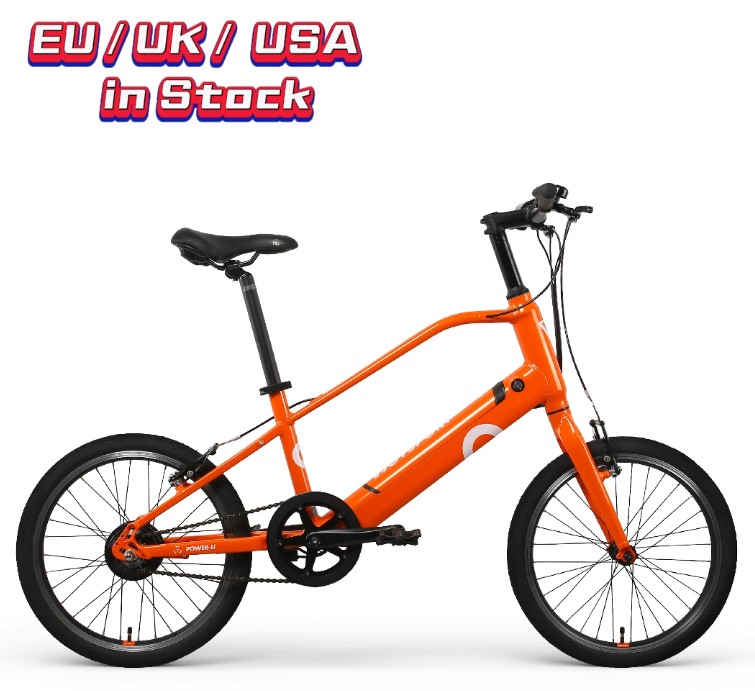 Rad mini treten durch das ebike